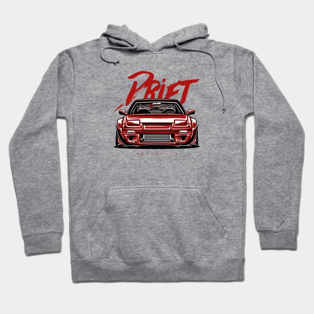 Drift King S13 Hoodie by Markaryan